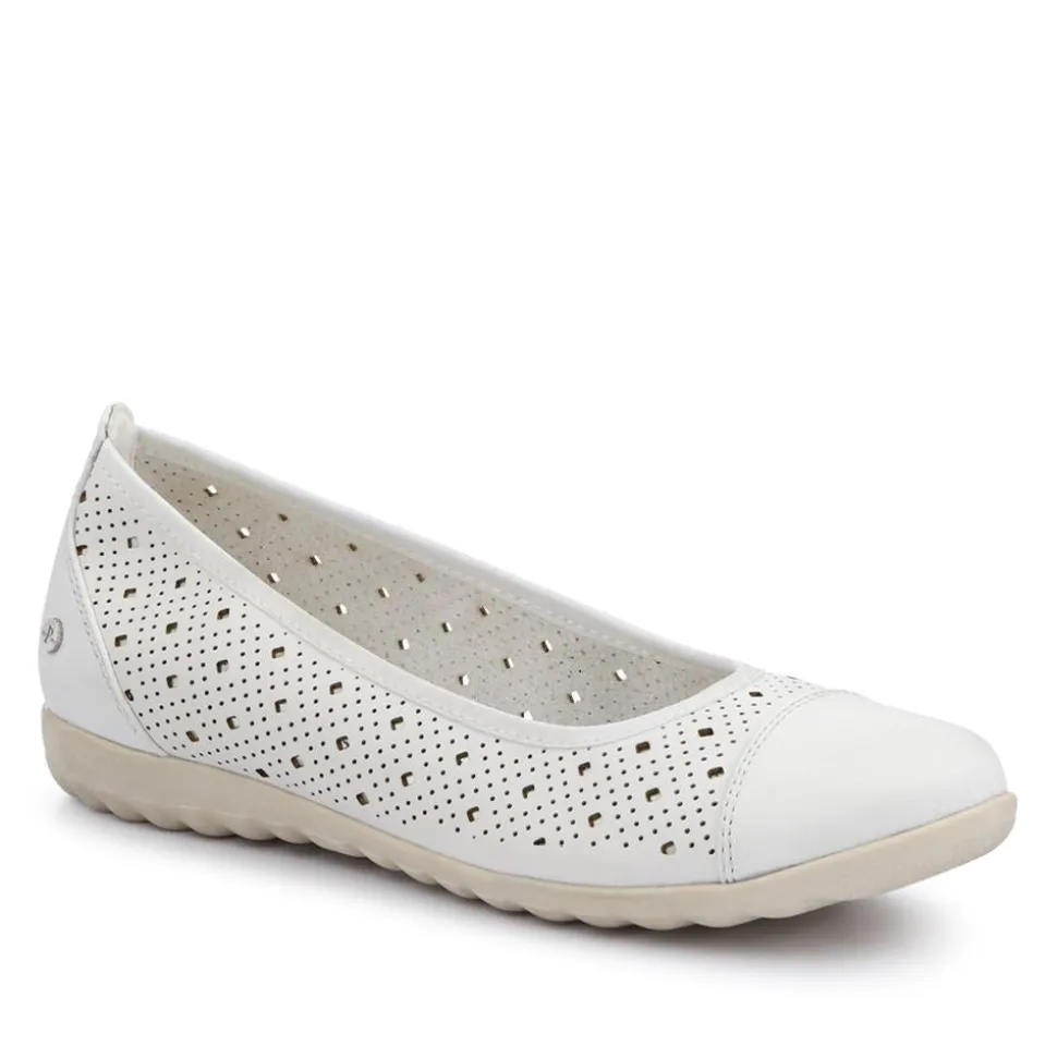 Breathable Lightweight Pumps - White