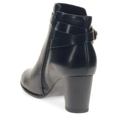 Buckled Ankle Boots - Black
