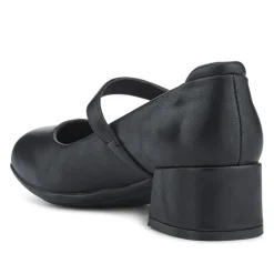 Buckle-Fasten Smart Mary Janes - Black