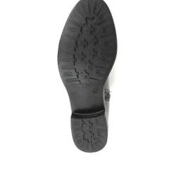 Buckle Rider Boots - Black