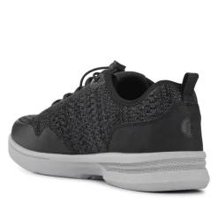 Bungee-Laced Memory Foam Shoes - Black