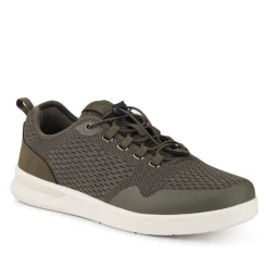 Bungee-Laced Memory Foam Shoes - Khaki