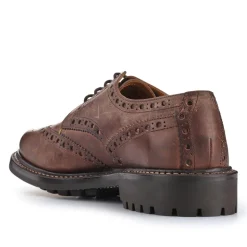 Bushwick Goodyear Welted Leather Brogues - Dark Brown