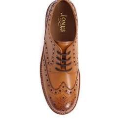 Bushwick Goodyear Welted Leather Brogues - Tan