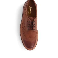 Bushwick Goodyear Welted Leather Brogues - Tan Nubuck
