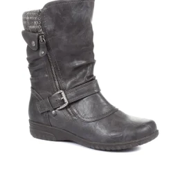 Calf Boots - Grey