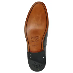 Callington Smart Leather Buckle Shoes - Black