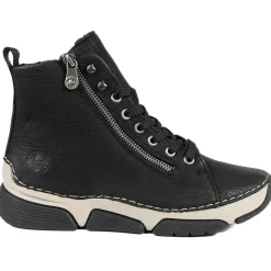 Casual Adjustable-Fitting Ankle Boots - Black