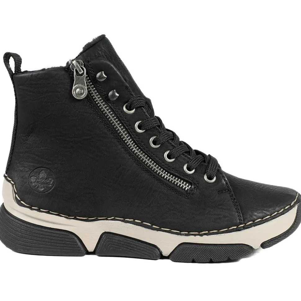 Casual Adjustable-Fitting Ankle Boots - Black