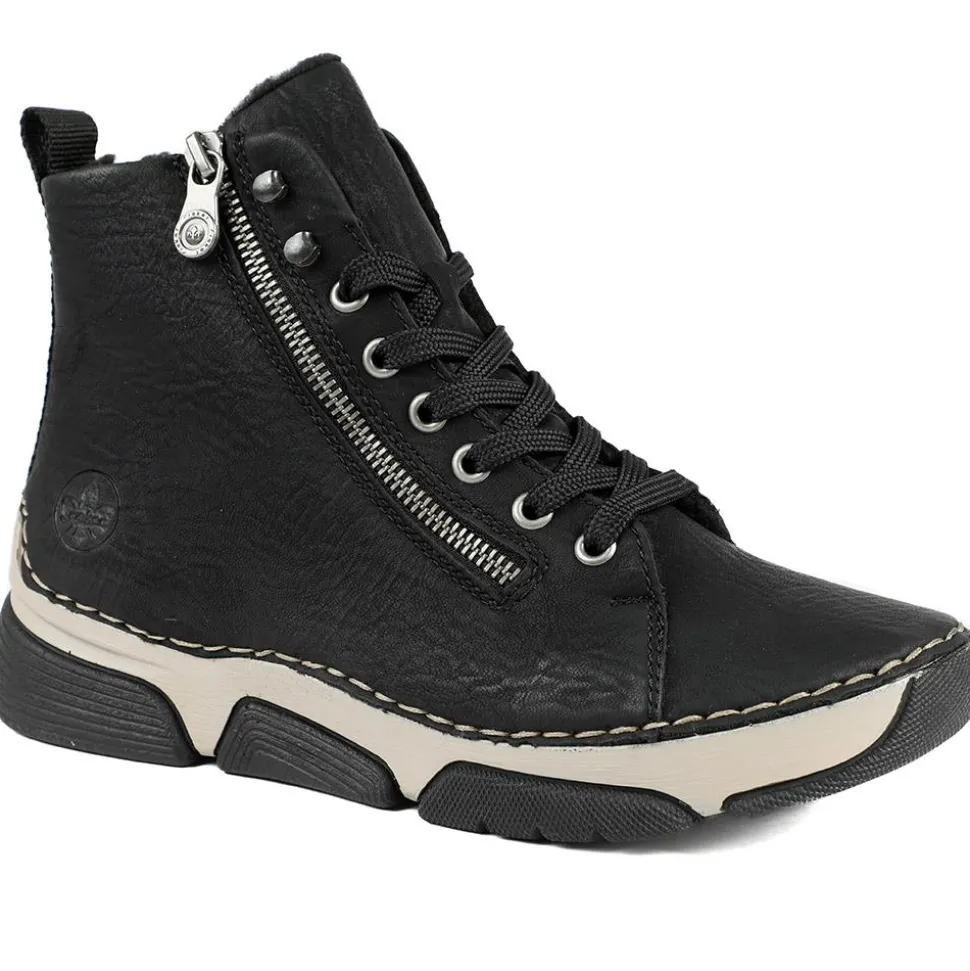Casual Adjustable-Fitting Ankle Boots - Black