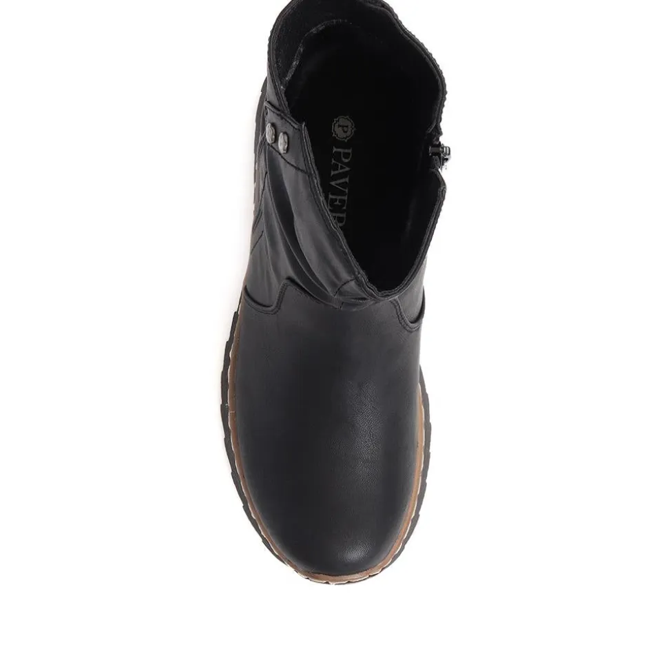 Casual Ankle Boots - Black