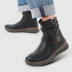Casual Ankle Boots - Black