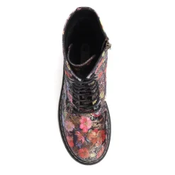 Casual Ankle Boots - Black Multi