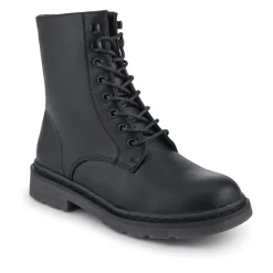 Casual Ankle Boots - Black Pu