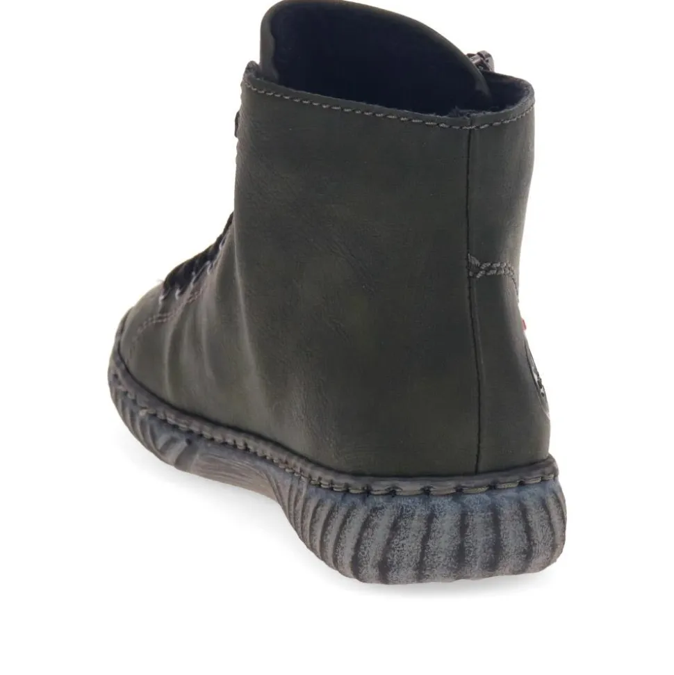 Casual Ankle Boots - Green