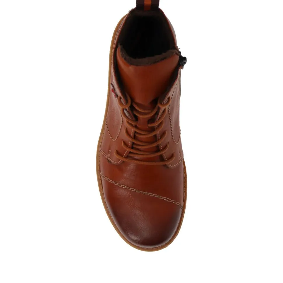 Casual Ankle Boots - Tan