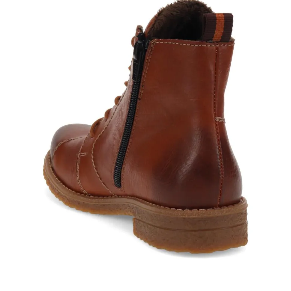 Casual Ankle Boots - Tan