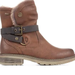 Casual Ankle Boots - Tan