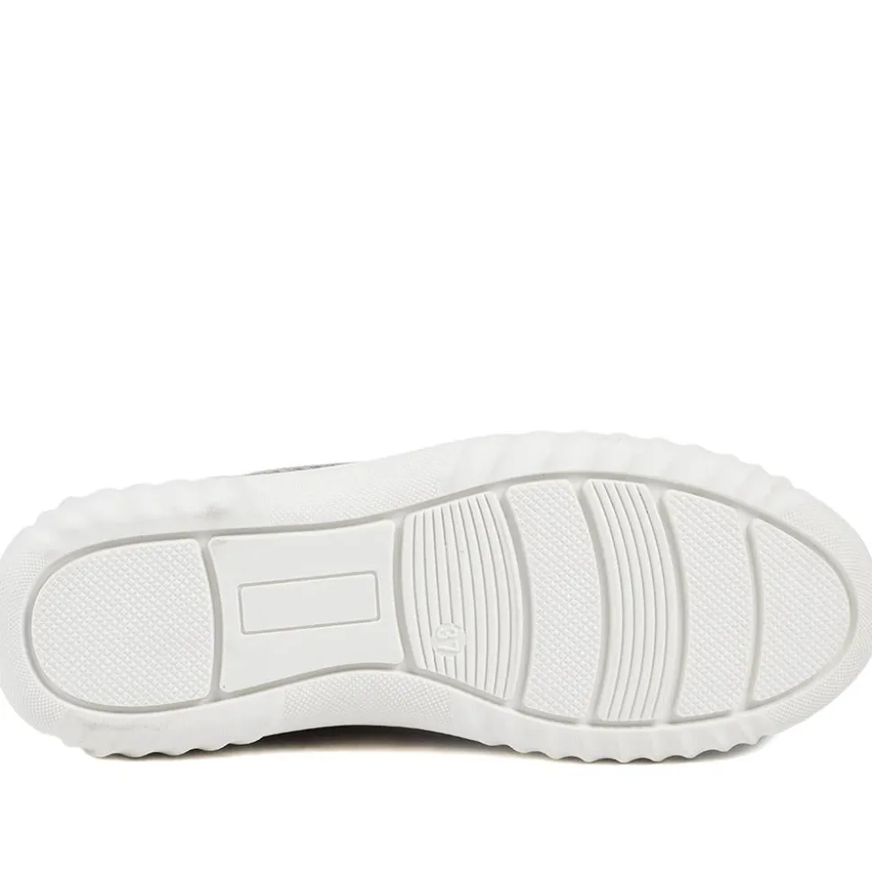 Casual Breathable Zip Trainers - Floral