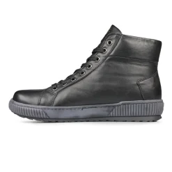 Casual Comfort E Fit - Black Leather