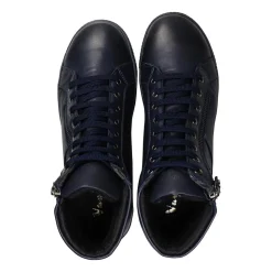 Casual Comfort E Fit - Navy Leather