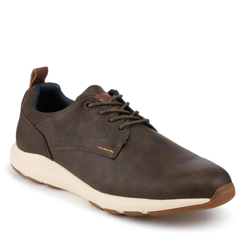 Casual Cushioned Daily Trainers - Khaki
