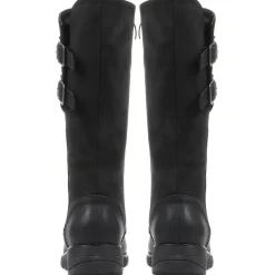 Casual Knee High Boot - Black