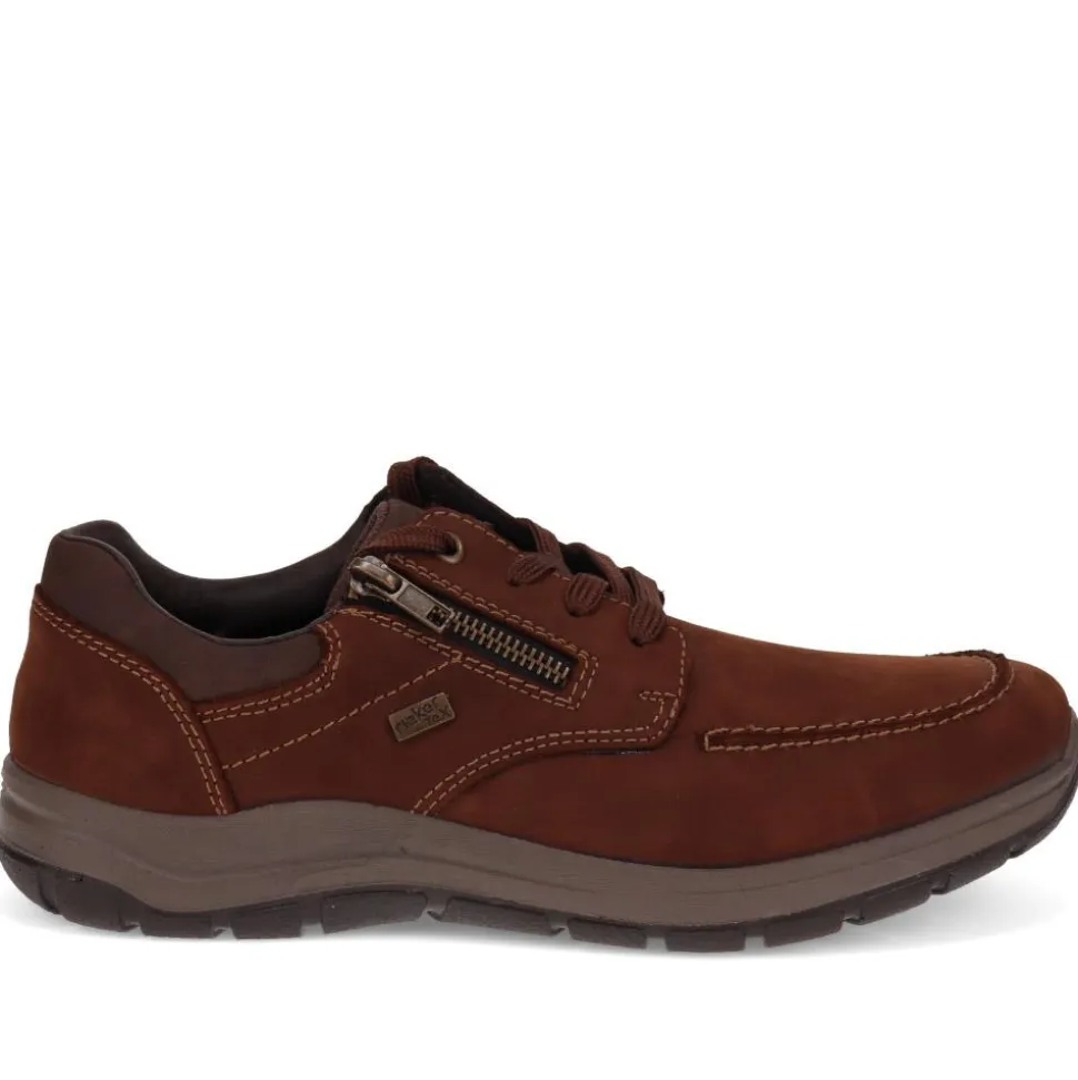 Casual Lace-Up Shoes - Brown