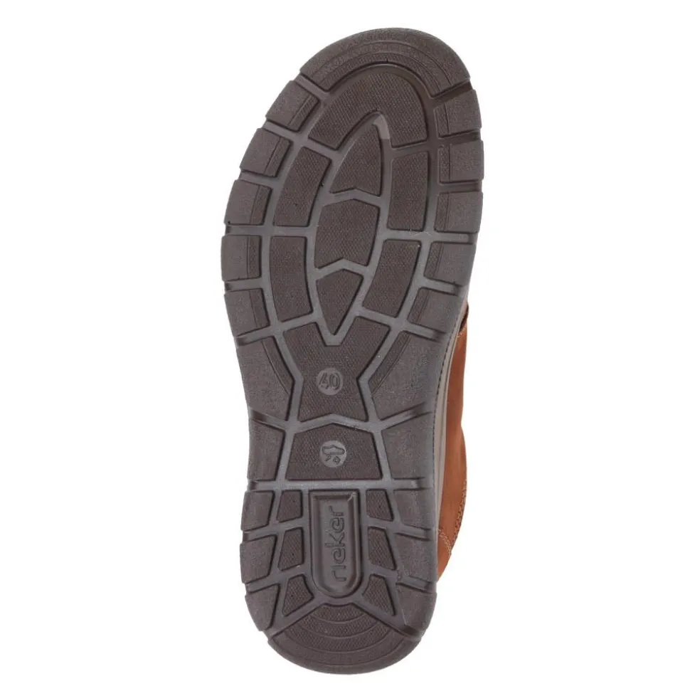 Casual Lace-Up Shoes - Brown