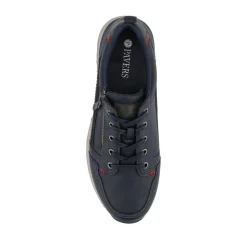 Casual Lace-Up Shoes - Navy