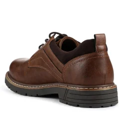 Casual Lace-Up Shoes - Tan