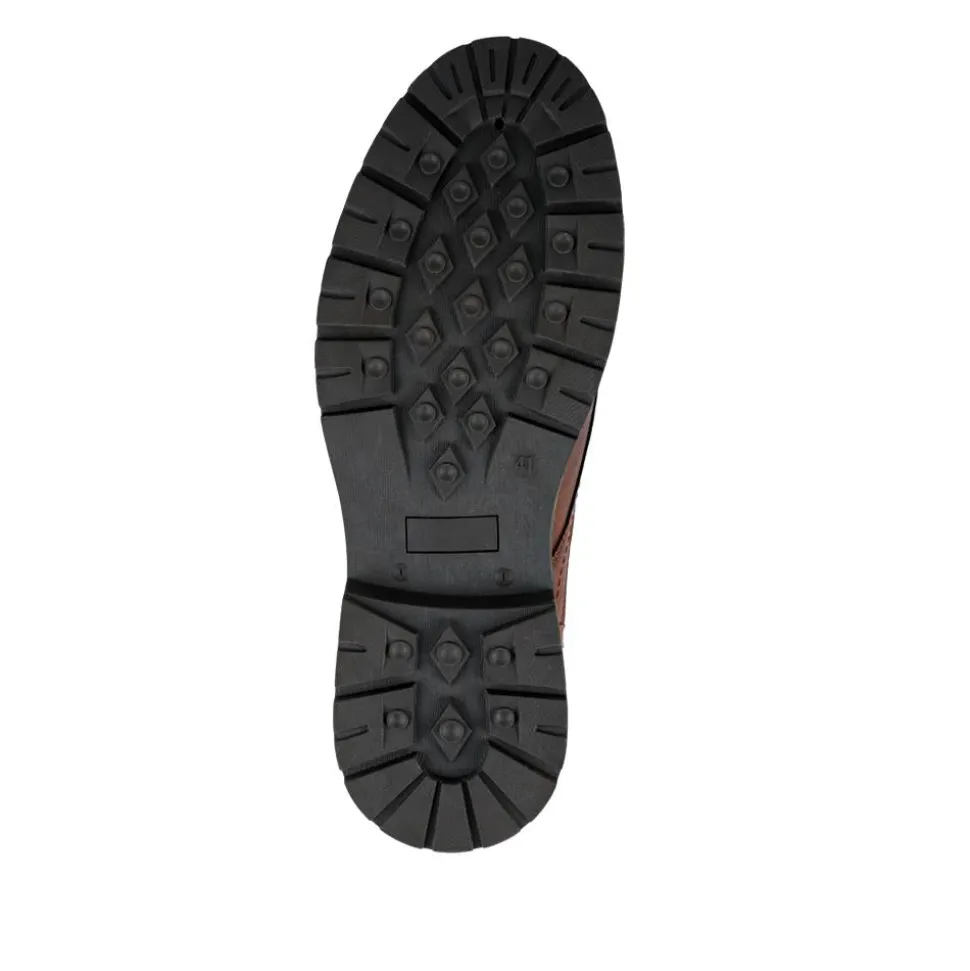 Casual Lace-Up Shoes - Tan