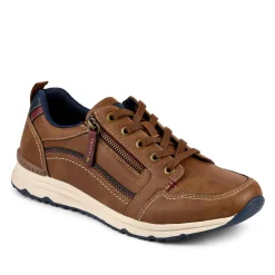 Casual Lace-Up Shoes - Tan