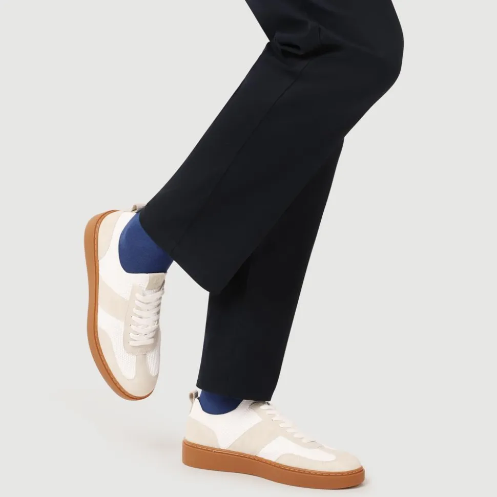 Casual Lace-Up Shoes - White