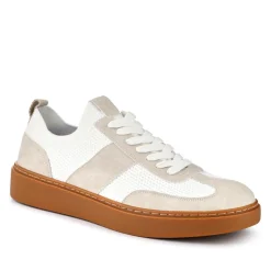Casual Lace-Up Shoes - White