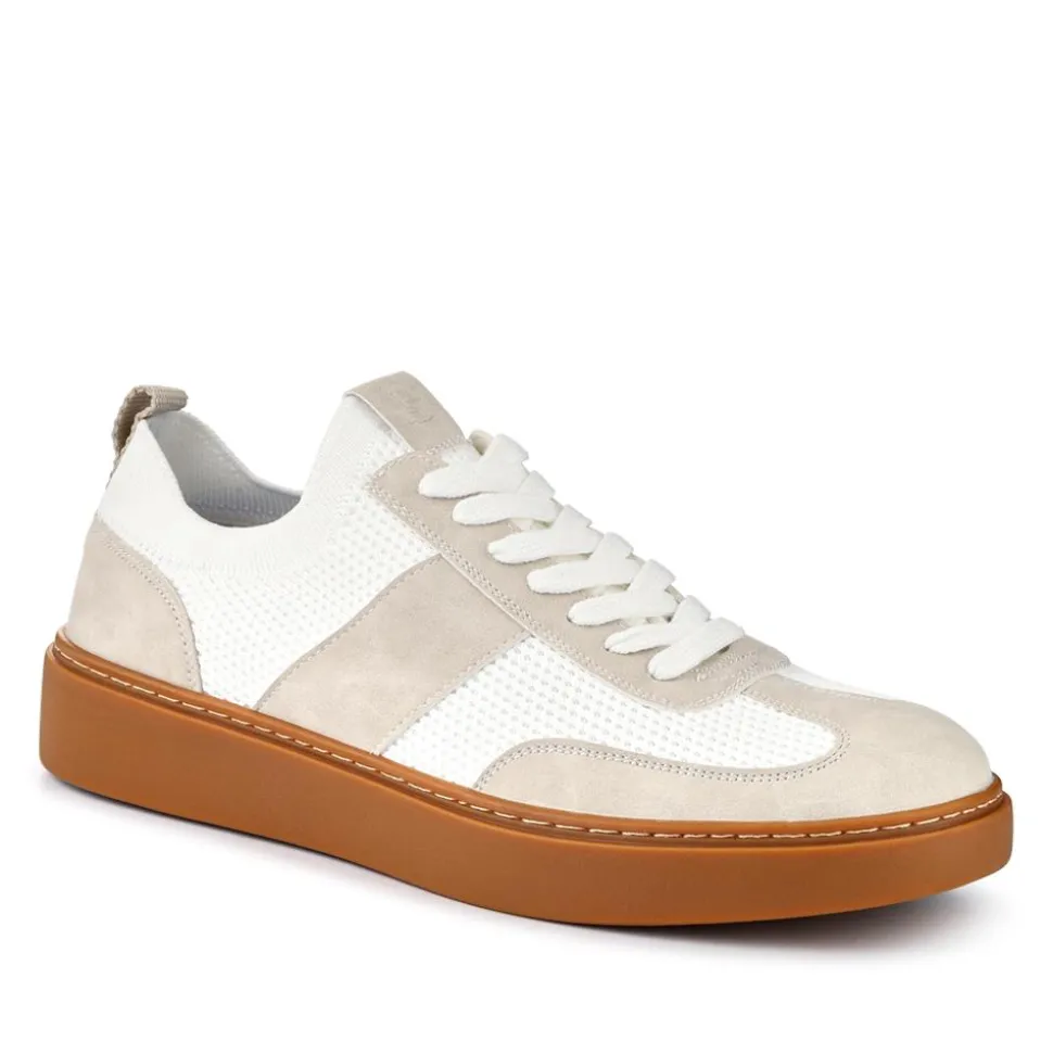 Casual Lace-Up Shoes - White