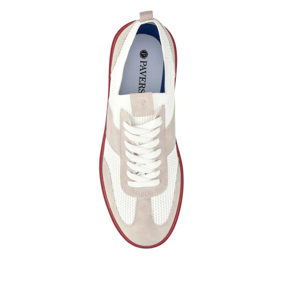 Casual Lace-Up Shoes - White