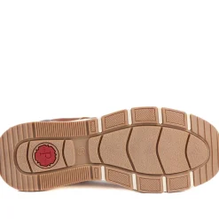 Casual Lace Up Shoes With Grip Sole - Tan