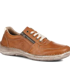 Casual Lace-Up Shoe - Tan