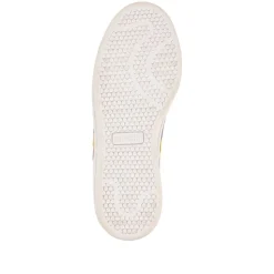 Casual Lace-Up Trainers - White Multi