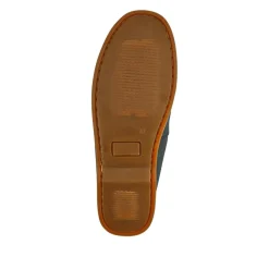 Casual Leather Boat Shoes - Black