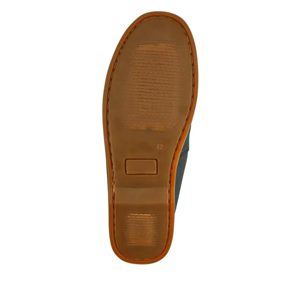 Casual Leather Boat Shoes - Black