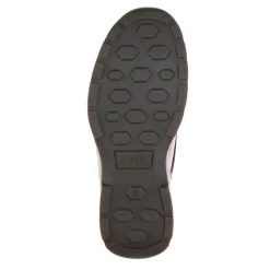 Casual Leather Lace-Up Shoes - Cognac