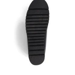 Casual Leather Loafers - Black