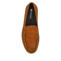 Casual Leather Loafers - Tan