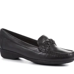 Casual Leather Moccasin - Black