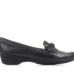 Casual Leather Moccasin - Black