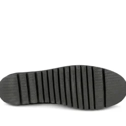 Casual Leather Moccasins - Black