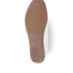 Casual Leather Moccasins - White