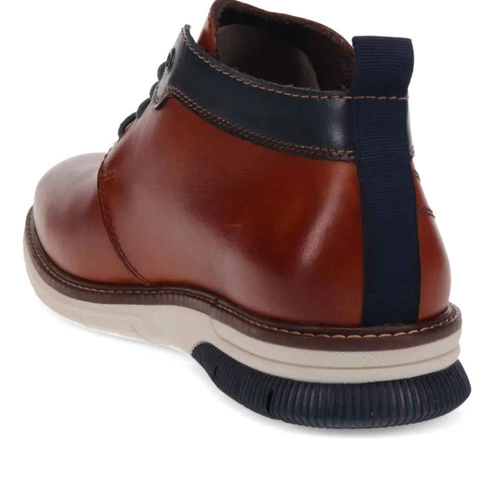 Casual Leather Shoes - Tan
